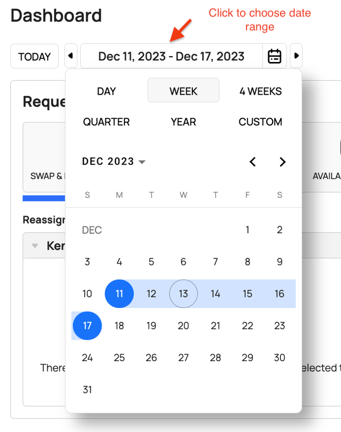 Date Range