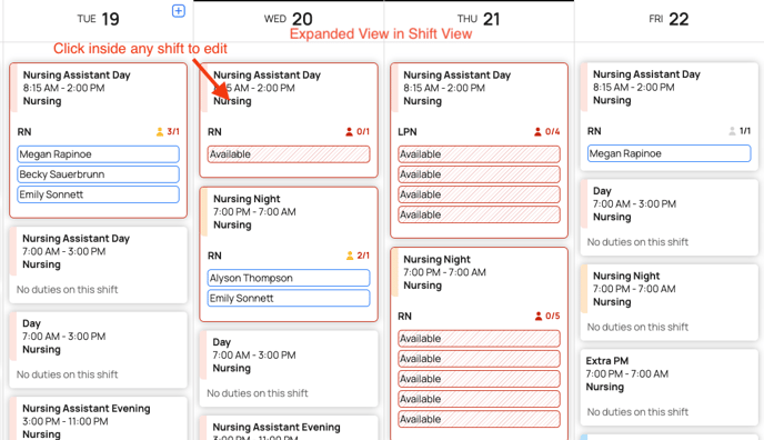 expanded view in shift view-1