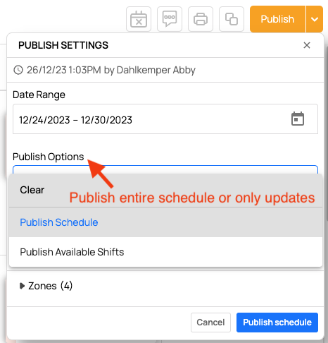 publish options-1